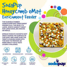 Load image into Gallery viewer, SodaPup Lick Mat Honeycomb Design
