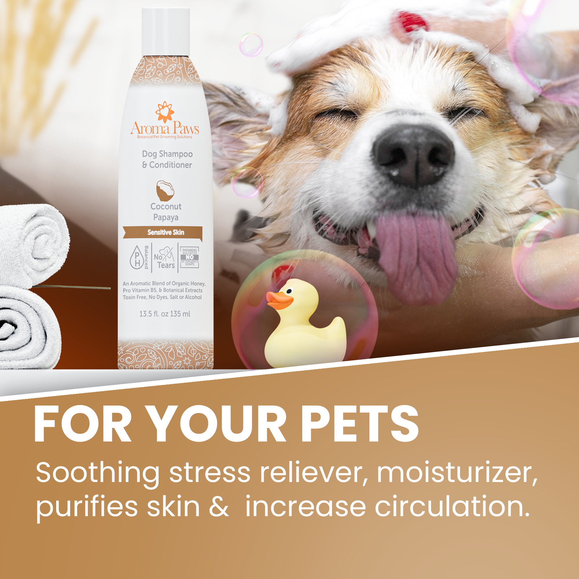 Aroma 2024 paws shampoo