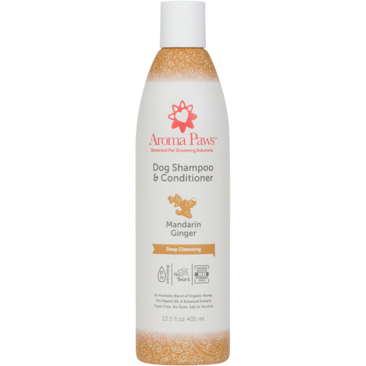 Aroma Paws Mandarin Ginger Shampoo & Conditioner 13.5oz