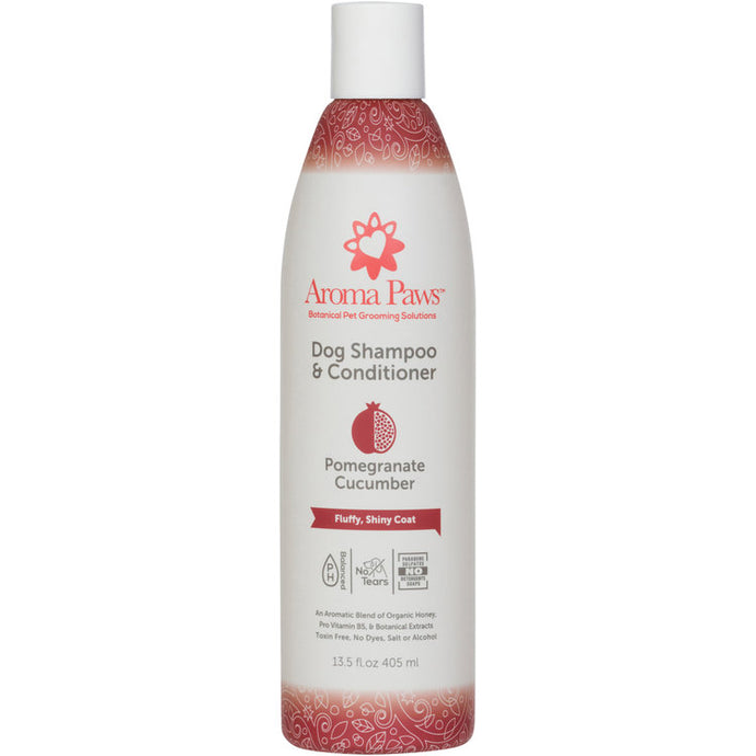 Aroma Paws Pomegranate Cucumber Shampoo & Conditioner 13.5oz