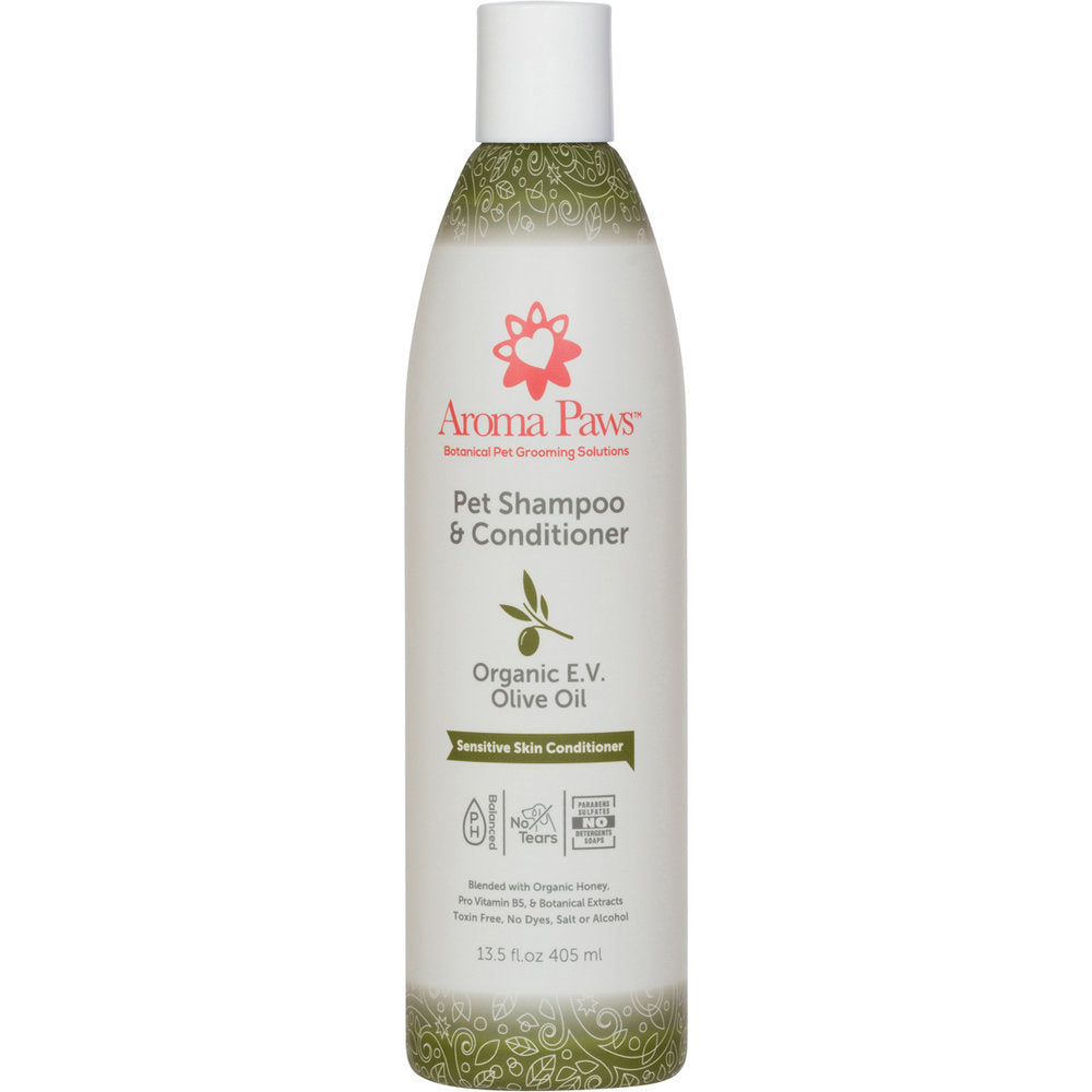 Aroma Paws Organic Olive Oil Shampoo & Conditioner 13.5oz