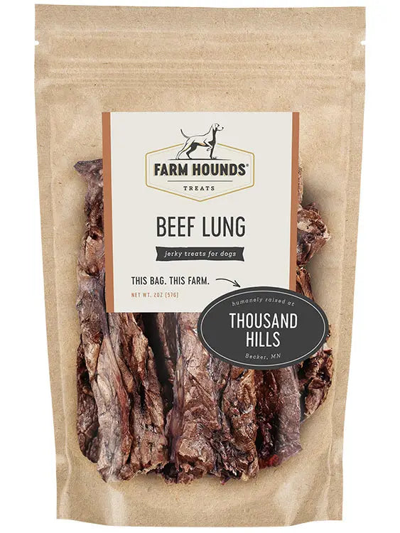 Farm Hounds Beef Lung 2oz