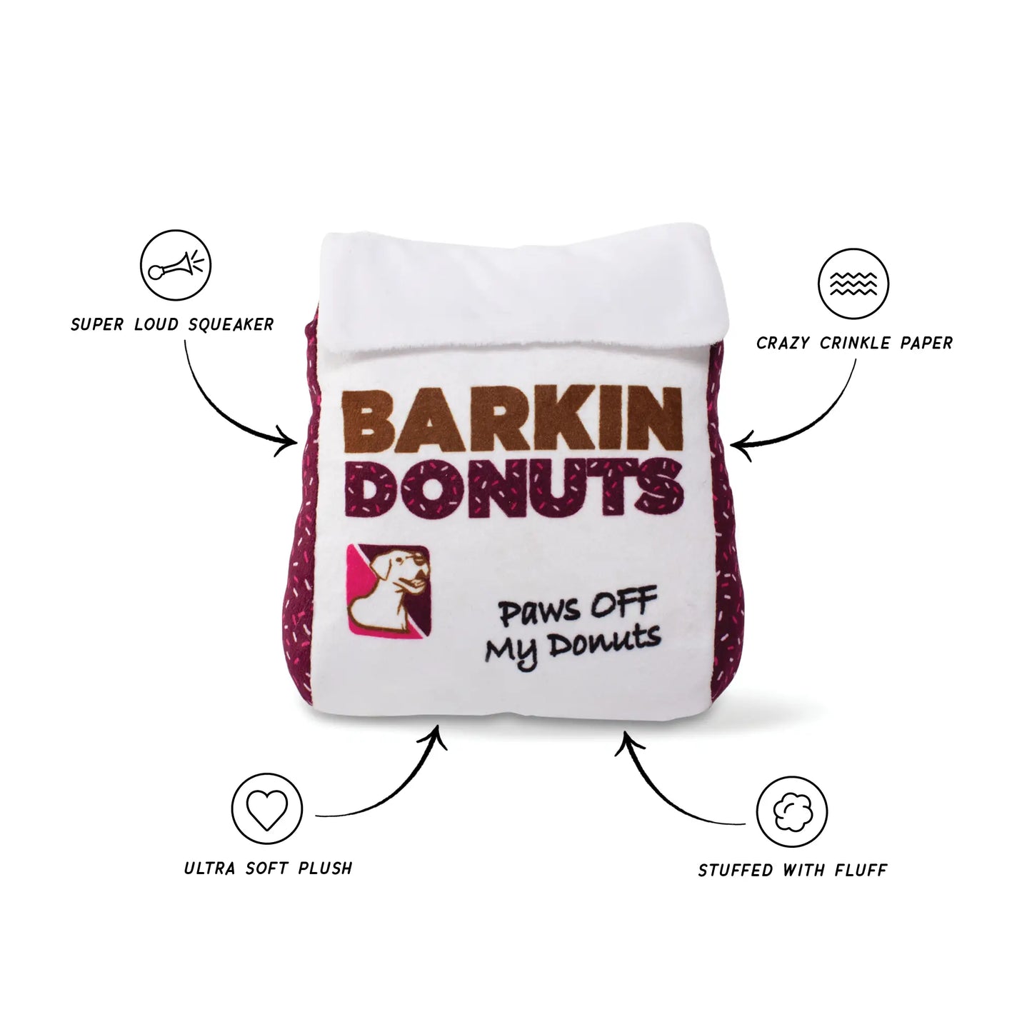 Petshop Barkin Donuts Donut Bag