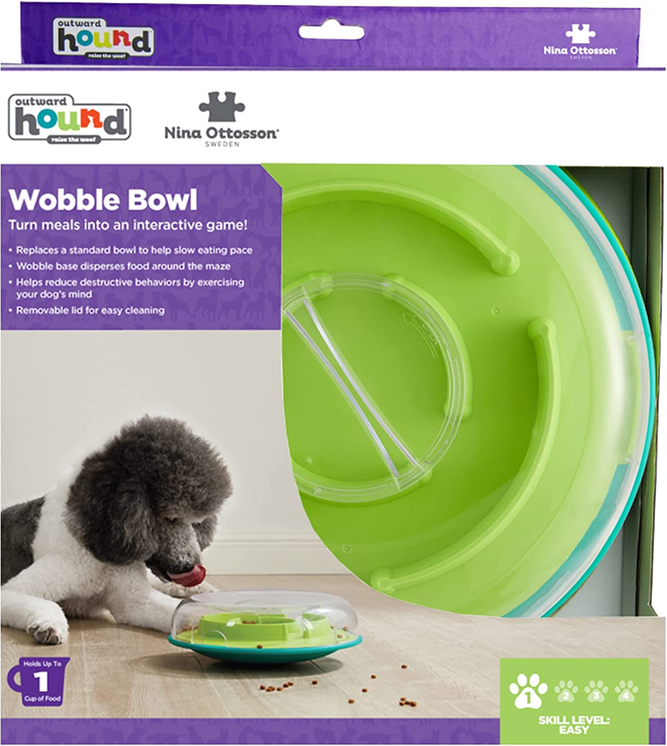 Outward Hound Wobble Bowl