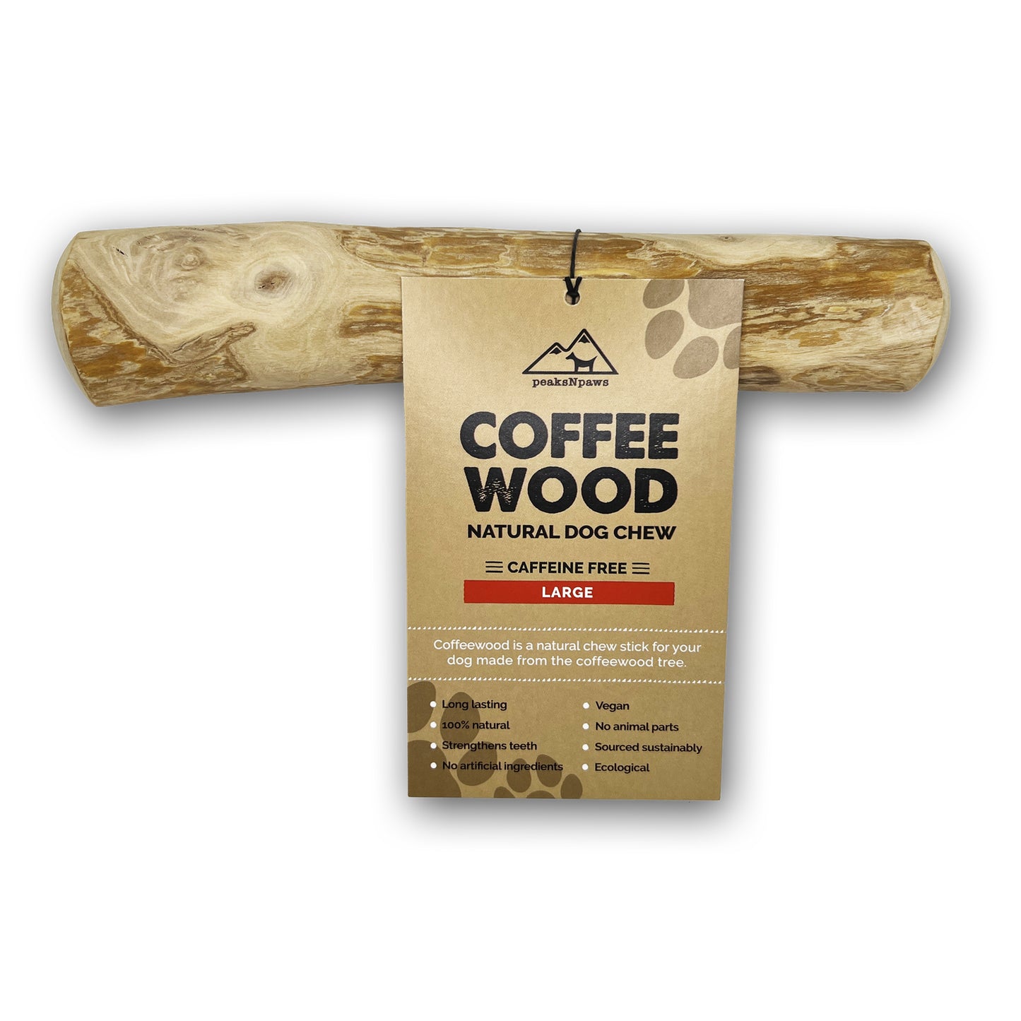 Premium Coffee Wood Dog Chews