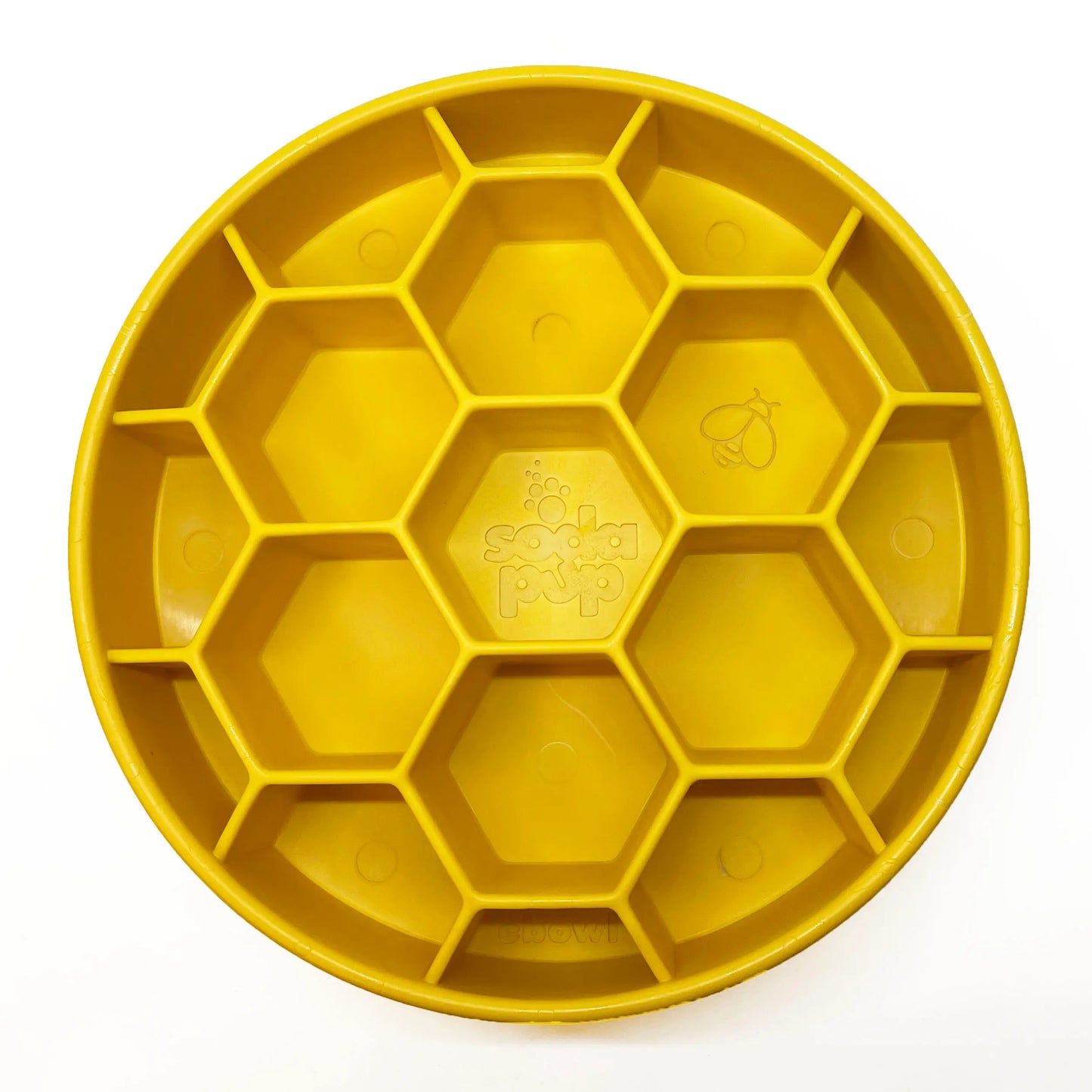 SodaPup Honeycomb Design Ebowl Enrichment Slow Feeder Bowl