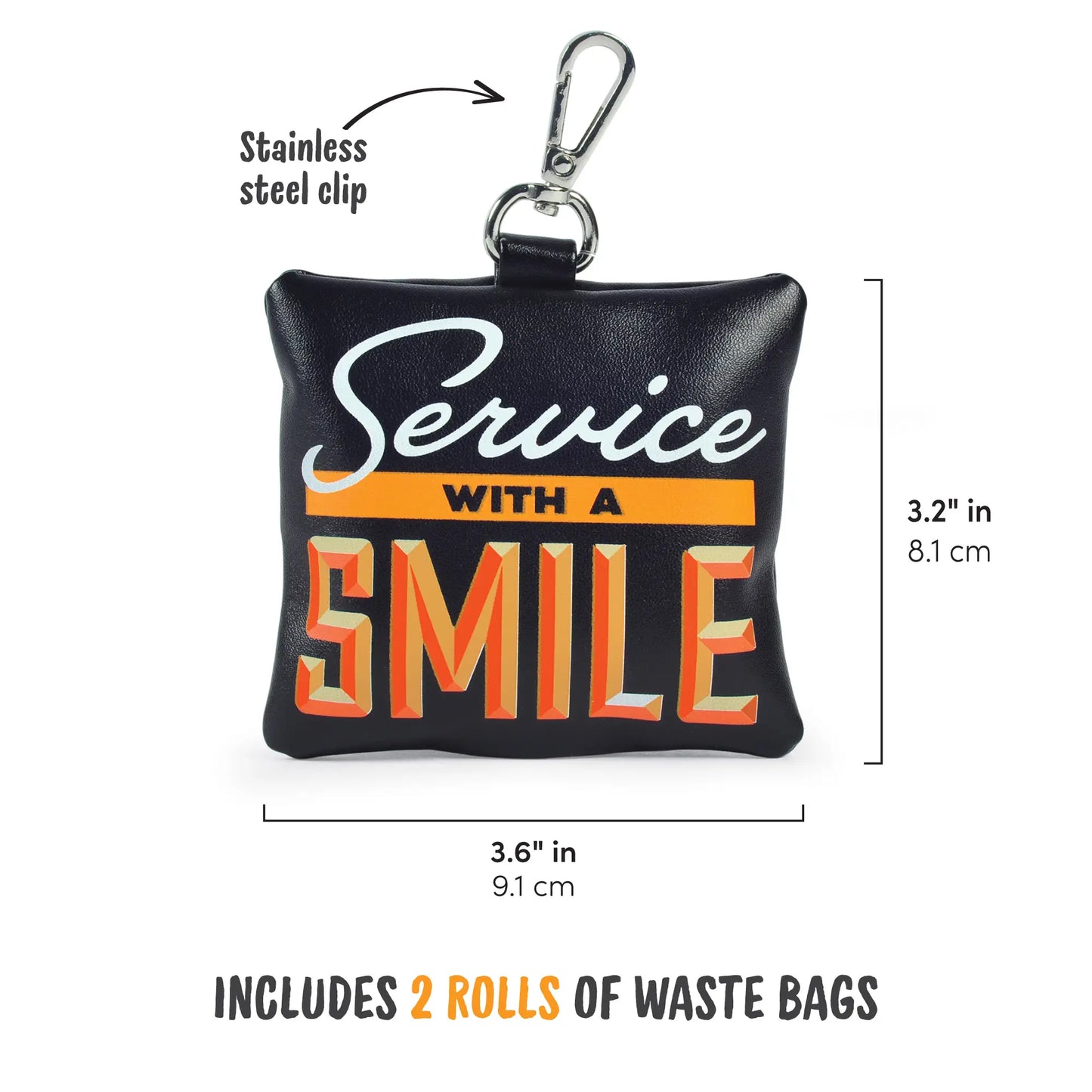 Service With A Smile - Poop Bag Holder