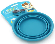 Load image into Gallery viewer, Messy Mutts Silicone Collapsible Bowl - Blue
