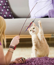 Cargar imagen en el visor de la galería, Juguete para gatos con varita ondulada
