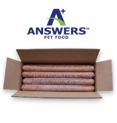 Answers+ Detailed Formula Raw Beef Frozen Dog Food