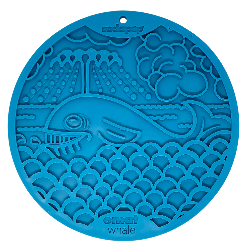 Whale Design EMAT Enrichment Lick Mat con ventosas