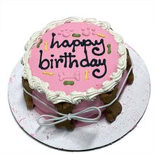 Cargar imagen en el visor de la galería, pastel de cumpleaños rosa
