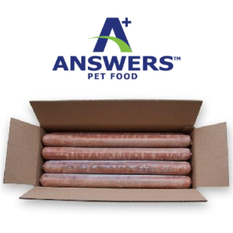 Answers+ Detailed Formula Raw Pork Frozen Dog Food