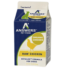 Cargar imagen en el visor de la galería, Answers+ Detailed Formula Raw Chicken Frozen Dog Food
