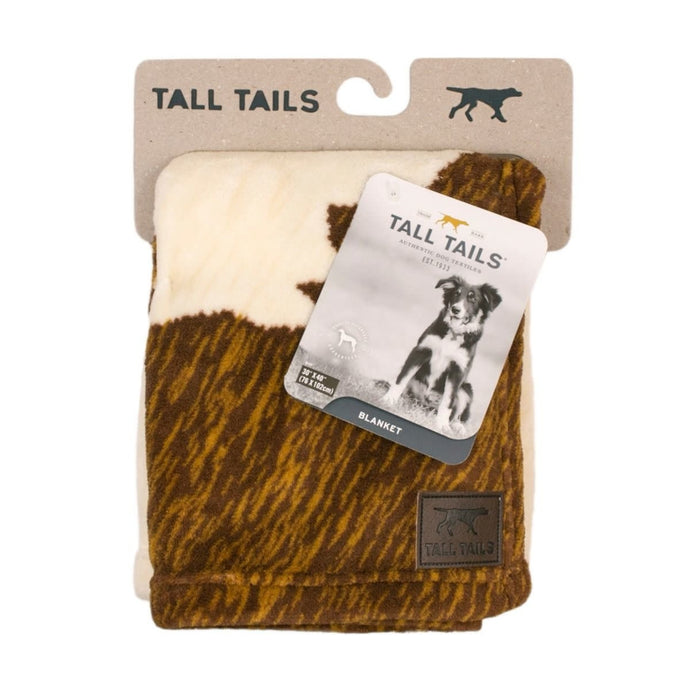 Tall Tails Cowhide Print Blanket